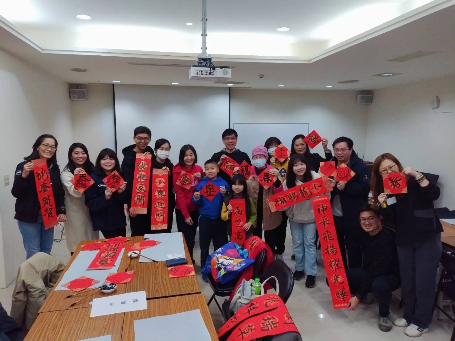 114年王雲五基金會 春節揮毫活動 圓滿落幕 