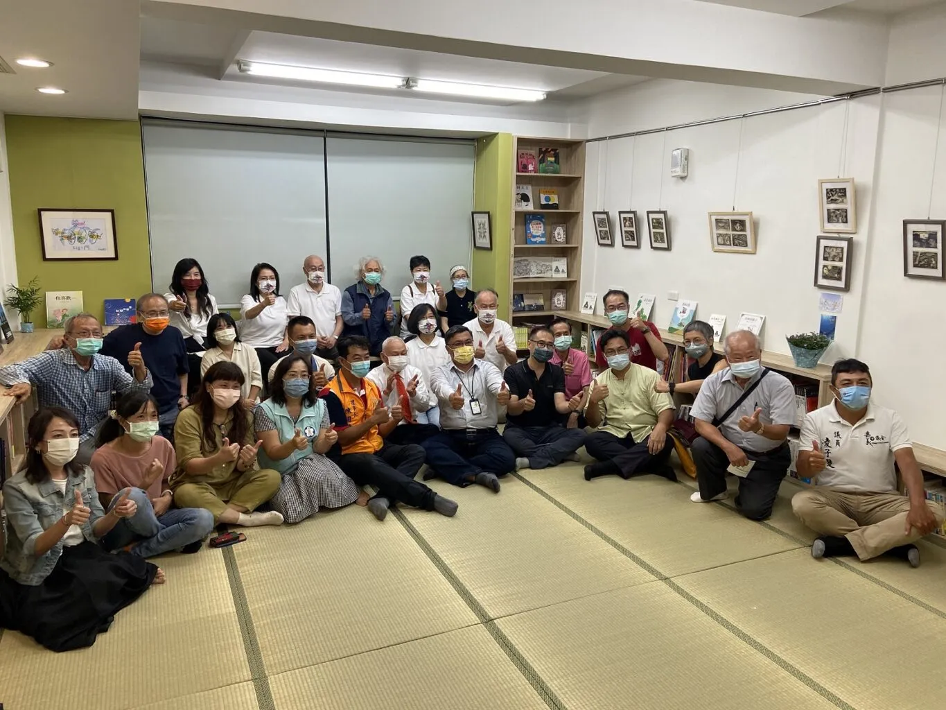 「王雲五‧毛毛蟲兒童哲學基金會嘉義中心」開幕